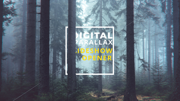 VideoHive Digital Parallax Slideshow I Opener 17388666