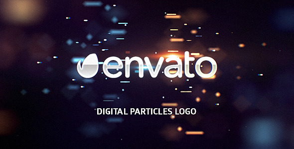 VideoHive Digital Particles Logo 10299498