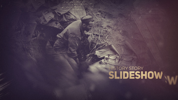 VideoHive Documentary History Slideshow 36725768