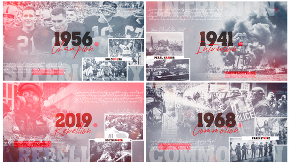 VideoHive Documentary History Timeline 27037412