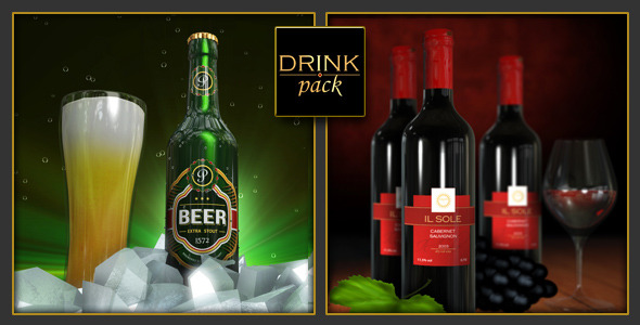 VideoHive Drink Pack 2-in-1 5655063