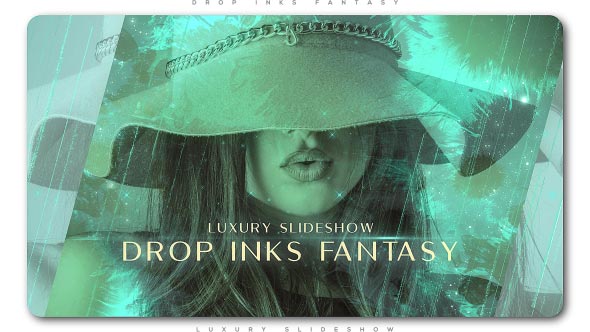 VideoHive Drop Inks Fantasy Luxury Slideshow 21387456