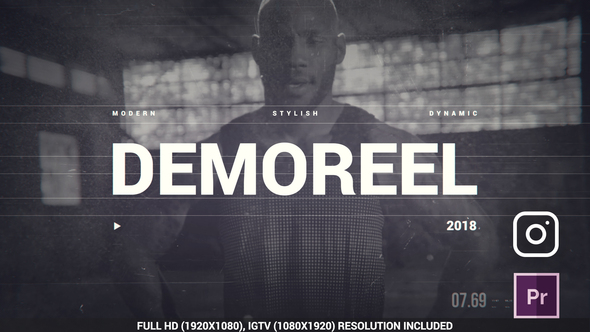 VideoHive Dynamic Demo Reel IGTV 21654595