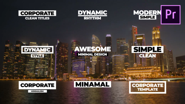 VideoHive Dynamic Elegant Titles 24644717