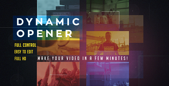 VideoHive Dynamic Glitch Opener 15618713