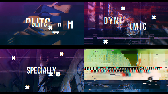 VideoHive Dynamic Glitch Opener 21737001