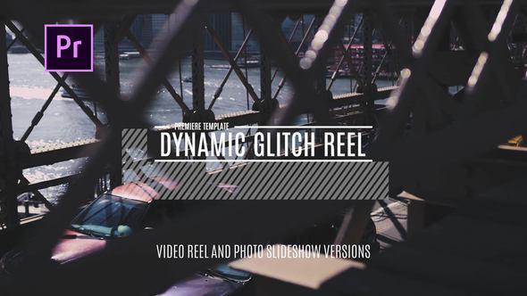 VideoHive Dynamic Glitch Reel 23344953