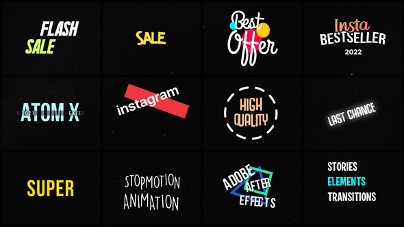 VideoHive Dynamic Titles 37955640