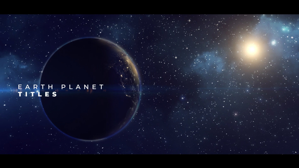 VideoHive Earth Planet Titles 23254564