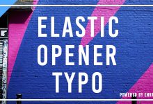 VideoHive Elastic Opener Typography 19598966