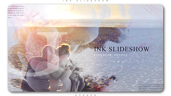 VideoHive Elegance Ink Slideshow 20427963