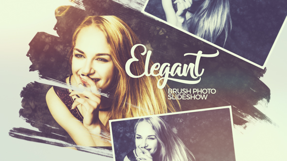 VideoHive Elegant Brush Photo Slideshow 19409298