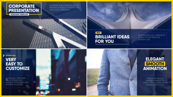 VideoHive Elegant Corporate Slides 18747979