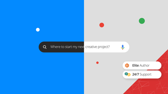 VideoHive Elegant Dots Search Logo 27709499