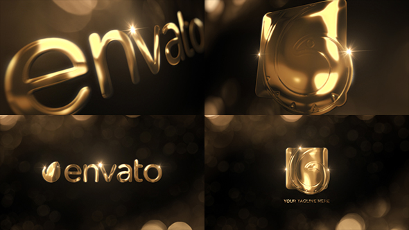 VideoHive Elegant Gold Logo Reveal 20274553
