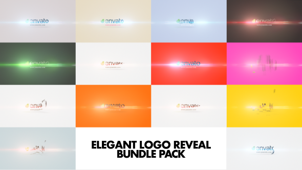 VideoHive Elegant Logo Reveal Bundle Pack 16440550