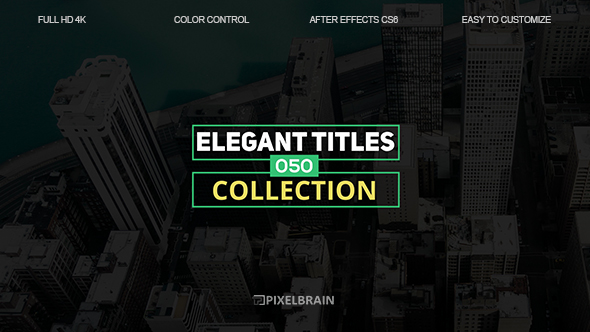 VideoHive Elegant Titles 19602798