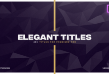 VideoHive Elegant Titles - for Premiere Pro | Essential Graphics 22126675