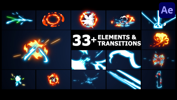VideoHive Elements And Transitions | After Effects 37915558