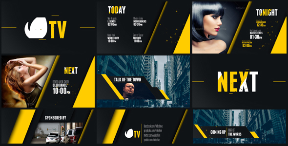 VideoHive Entertainment TV Broadcast Package 14236416