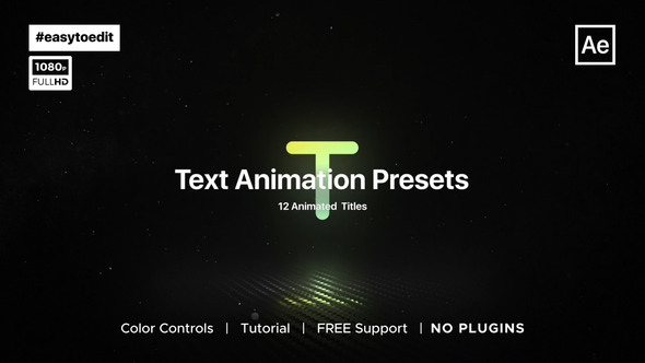 VideoHive Essential Text Animation Presets 37955735