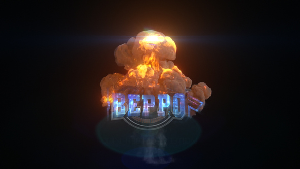 VideoHive Explosion Glitch Logo 26977426