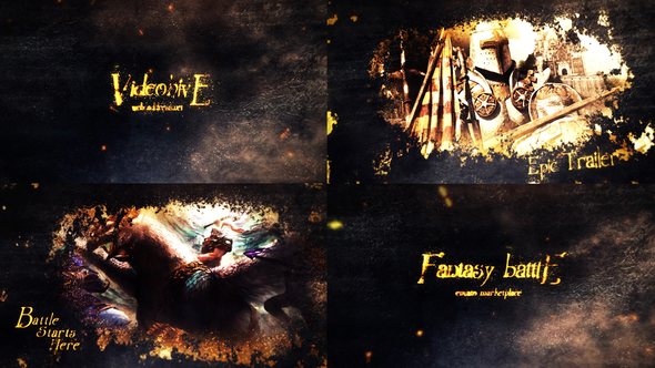 VideoHive Fantasy Epic Battle Intro 21950550