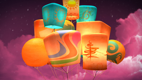 VideoHive Fantasy Lanterns Logo 5531902