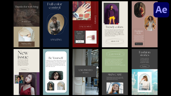 VideoHive Fashion Stories | After Effects 37702480