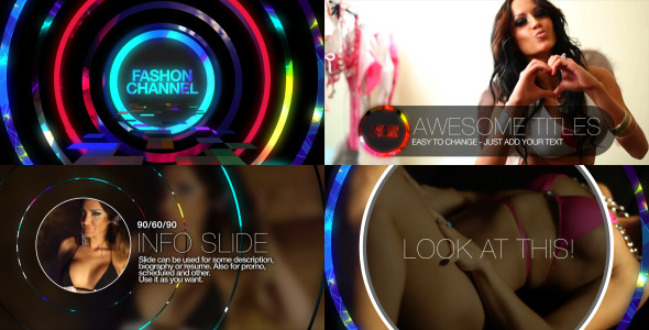 VideoHive Fashion channel - Broadcast Design Package 5318433