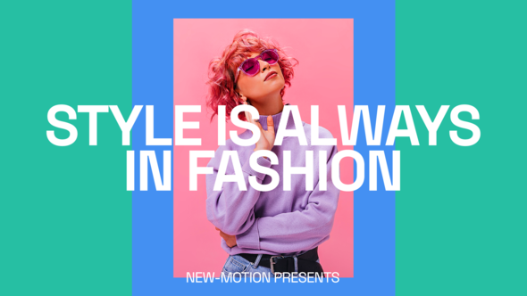 VideoHive Fashionable Model Promo 38004830