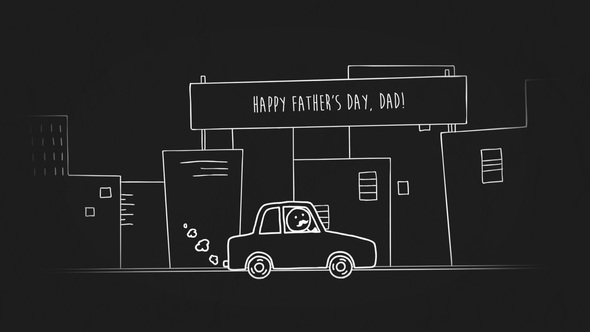 VideoHive Fathers Day Doodle 27152529