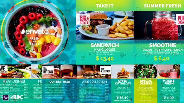 VideoHive Favorite Restaurant Display 11769261