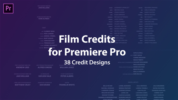 VideoHive Film Credits 21742664
