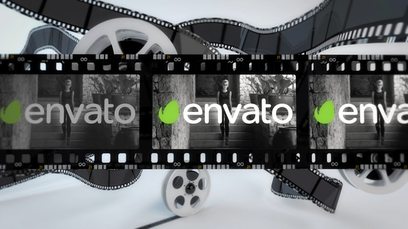 VideoHive Film Strip Logo Reveal 22961668