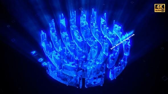 VideoHive Fingerprint City - Cyber Security Intro 25281031