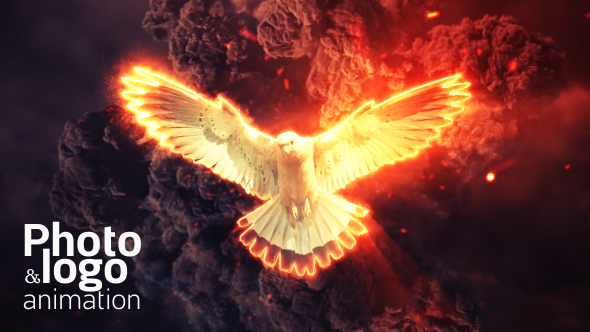 VideoHive Fire Explosion Logo & Photo Animation V2 19660498