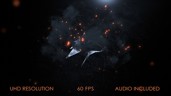 VideoHive Fire Logo Intro 27909703