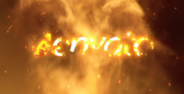 VideoHive Fire Logo Reveal 02 6543201