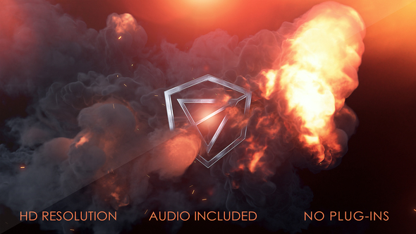VideoHive Fire Logo Reveal 27248723