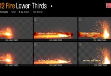 VideoHive Fire Lower Thirds 24286230