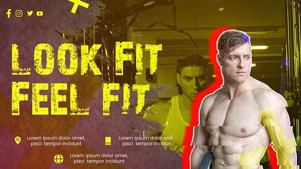 VideoHive Fitness Slideshow 37909821