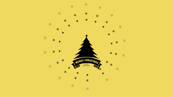 VideoHive Flat Christmas and New Year Greetings 9785223