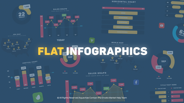 VideoHive Flat Design Infographics 19610712