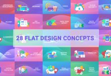 VideoHive Flat Designs Concepts 23646733