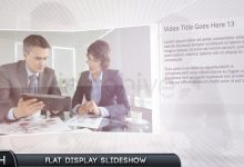 VideoHive Flat Display Slideshow Corporate 4991109