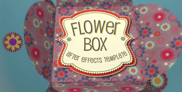 VideoHive Flower Box Display 5948975