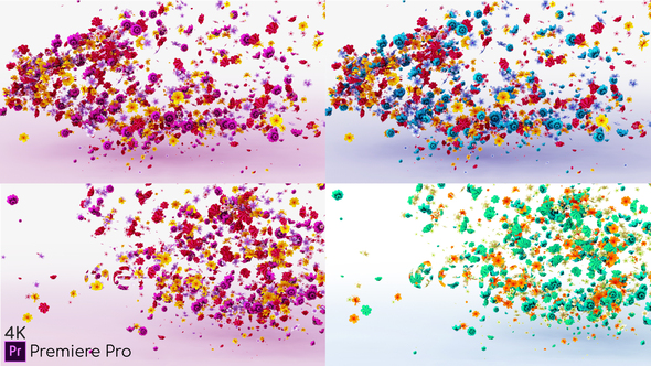 VideoHive Flowers Logo Reveal - Premiere Pro 24048335