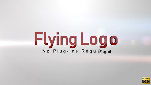 VideoHive Flying Logo 3876661