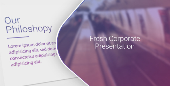 VideoHive Fresh Corporate Presentation 11782639